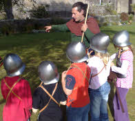 Teaching children about medieval events